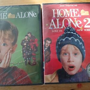 Home Alone DVD Duo - Red & Green Covers